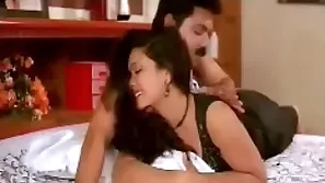 Mature Indian couple enjoys steamy romance on the bed bed boobs couple