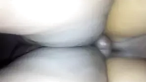 Mature ebony woman gives a sensual blowjob in a steamy video blowjob cock suck creampie