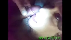 Mature Asian woman gives a sloppy blowjob in amateur video amateur asian blowjob
